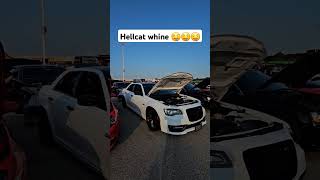 Listen Hellcat Whine Chrysler SRT Challenger SRT Charger SRT Hellcat Supercharger Whine [upl. by Elocon]