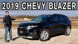 First Look 2019 Chevrolet Blazer SUV on Everyman Driver [upl. by Enimisaj]