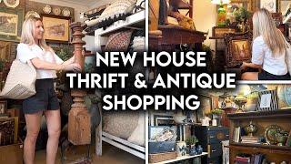 NEW HOUSE THRIFT amp ANTIQUE SHOP WITH ME  INTERIOR DESIGN [upl. by Llimaj840]