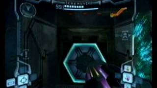 Metroid Prime 100 Walkthrough Part 27  The Crashed Frigate [upl. by Lindly]