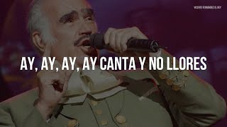 Vicente Fernández  Cielito Lindo LETRA [upl. by Erdda667]