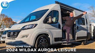 Motorhome Tour 2024 WildAx Aurora Leisure  The Most VALUABLE Van Conversion Under 6 Metres Maybe [upl. by Yasmine]