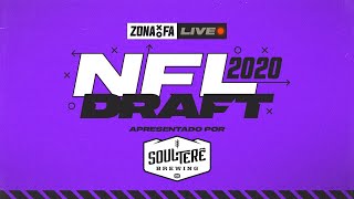 ZxFA Live NFL Draft 2020  Rodada 1  Apresentado por Cervejaria Soul Terê [upl. by Hecht935]