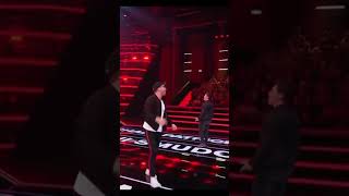 Matthias Nebels Powerful Bed of Roses Performance at The Voice viral thevoice shorts epic [upl. by Yearwood388]