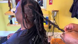 Wicks Wix using Dreadlock Machine Part I [upl. by Chader166]