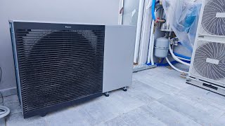 Χαϊδάρι 2024  Daikin Altherma 3 M EBLA14DW1 Αντλία θερμότητας 12kw  Alpha Clima Σωτήρης Κάρκας [upl. by Kellina]