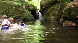 Swimming with kids in cadnant river [upl. by Rhetta]