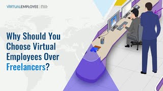 Hiring Freelancers from India Watch this video about Virtual Employees first [upl. by Arremat206]