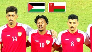 ملخص مباراة عمان و فلسطين  استعدادات تصفيات كأس العالم 2026  مباراة دولية ودية 692023 [upl. by Adnilemre]