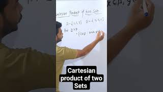 Cartesian Product of Sets  Class 11  Maths [upl. by Tterrab]