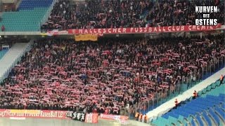 Red Bull Leipzig 21 Hallescher FC 21122013  Support [upl. by Alraep]