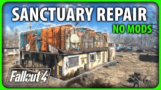 Fallout 4  Sanctuary Roof Repair Minutemen Centre [upl. by Alimrahs]