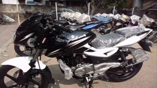 BikesDinos BAJAJ PULSAR 180 2014 MODEL WALK AROUND NEW PAINT SCHEMEGRAPHICS [upl. by Tirrej]