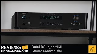 Rotel RC1572 MKII Stereo Preamplifier  Review [upl. by Benoit]