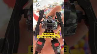 BARRICADE TRANSFORMERS 2007 Clase Legends [upl. by Sirotek]