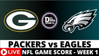 GREEN BAY PACKERS VS PHILADELPHIA EAGLES LIVE 🏈 NFL Game Score PlaybyPlay Week 1  SEP 6 2024 [upl. by Deanne]