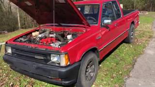 1991 Mazda B2600 Review [upl. by Rotceh]