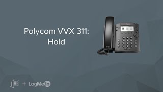 Polycom VVX 311 Hold [upl. by Strang]