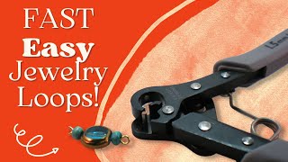 Use the One Step Looper to Create QUICK and Easy Jewelry Loops [upl. by Rodi]