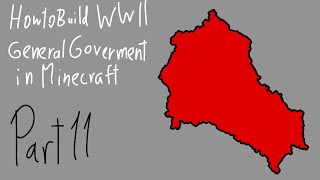 How to Build WWII General Goverment in Minecraft Part 11 [upl. by Dawn348]