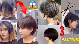 Corte y Estilo 3 Cortes de Cabello transformadores para Damas con Estilo✂️ HairCuts [upl. by Ellerrehs499]