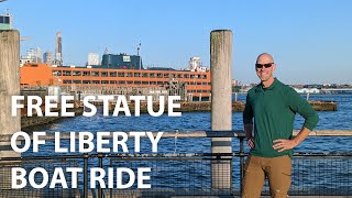 Staten Island Ferry A Look at this Free New York City Boat Ride [upl. by Lardner880]