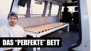 Das PERFEKTE Bett im Camper Van 🛏 [upl. by Weihs]