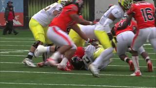 Oregon State Football Season Highlight [upl. by Enyalahs]