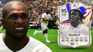 95 GOTG Icon SBC Seedorf has a CRAZY PlayStyle COMBO 🇳🇱 FC 24 Player Review [upl. by Siegler141]