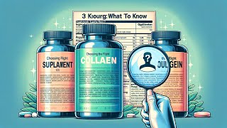 Choosing the Right Collagen Supplement What to Know [upl. by Mrots204]