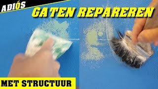 GATEN REPAREREN  structuur ondergrond [upl. by Kcajyllib]