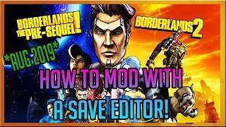 PC ONLY How to Download amp Use Gibbed Save Editor Borderlands 2 amp The PreSequel [upl. by Negeam555]