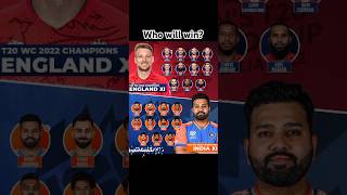 Champion 2022 vs Champion 2024 T20 WC india england cricket short cricket [upl. by Perrine]