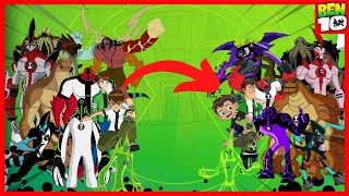 Ben 10 vs Reboot Full Comparison  All characters [upl. by Lenra359]