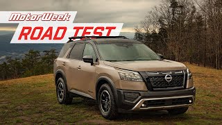 2023 Nissan Pathfinder Rock Creek  MotorWeek Road Test [upl. by Sasnett]