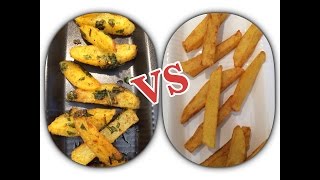 Recette quotPommes de terre fondantes VS Frittes Maisonquot [upl. by Rebhun]