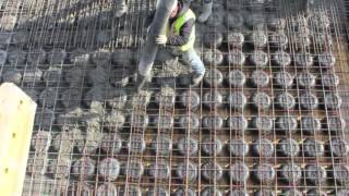 Cobiax Installation and Concrete pouring [upl. by Plato]