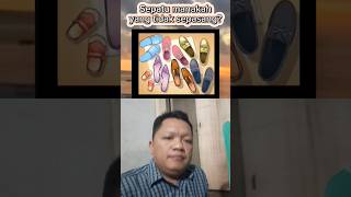 Sepatu mana yang tidak sepasang shortvideo [upl. by Mehs]