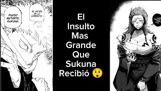 Jujutsu Kaisen El Insulto más Grande que Recibió Sukuna 😼 jujutsukaisen anime viralvideo [upl. by Ronna48]