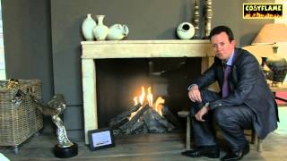 Cosyflame fireplaces HD  gesloten gashaarden onzichtbaar glas [upl. by Bryon]