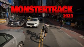 MonsterTrack 2023 The Full Race  Fixed Gear Only No Brakes [upl. by Leiruh]