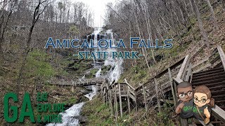 Getting to the top of Amicalola Falls  Hiking amp Exploration [upl. by Daphene974]