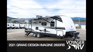 2021 Grand Design Imagine 2600RB Travel Trailer RV Video Tour  Voyager RV Centre [upl. by Greenburg]