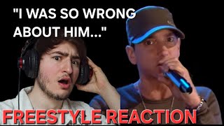 GEN Z Reacts to EMINEM  Tim Westwood Freestyle ft Royce Da 59 and Mr Porter Eminem Reaction [upl. by Rabka]