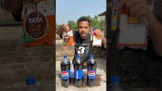 Pepsi Vs Mentossaltbaking soda konsa jada risetion hoga  Bengali mini blog shorts 😱 [upl. by Photima]