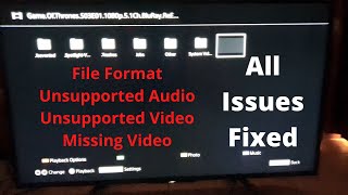 How to Fix Unsupported File Format and Missing Files on Smart TVs [upl. by Alam56]