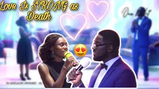 LOVE IS STRONG AS DEATH LYRICS  KEZIAH amp ALBERT  AIDA LYRICS [upl. by Eiltan638]