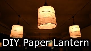 DIY Paper Lanterns [upl. by Arramat]