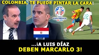 prensa Paraguaya DICE ESTO de ENFRENTAR a LUIS DÍAZ y COLOMBIA a muy poco del DEBUT en COPA AMÉRICA [upl. by Booma657]