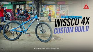 Wissco 4X Blue Custom Build Stunt Cycle  Blue Color  SHIMANO  IMAM CYCLE STORE [upl. by Winstonn347]